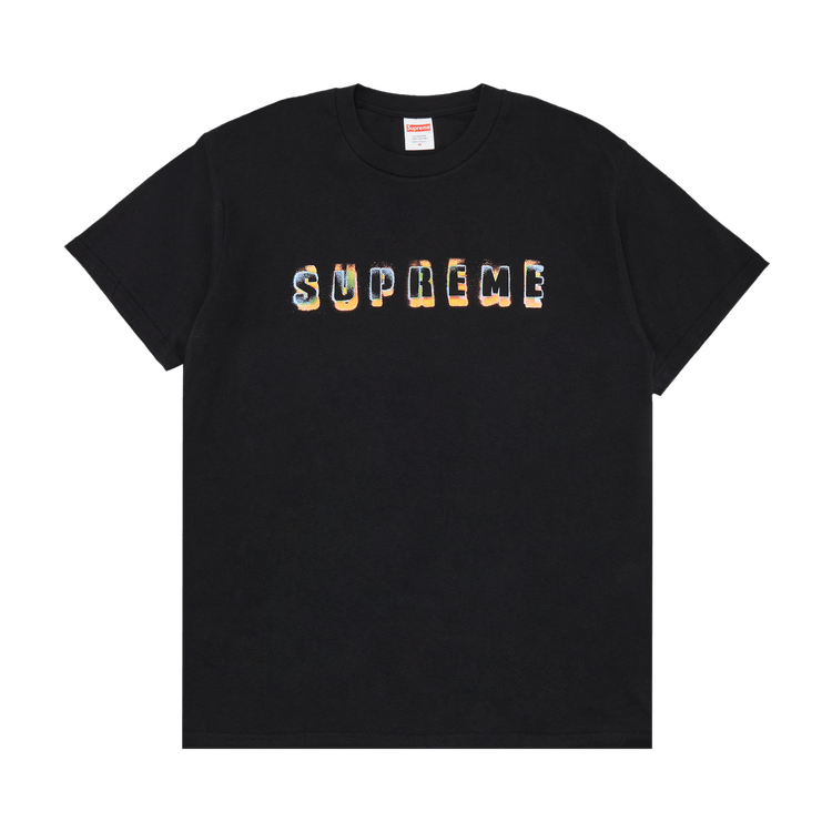 Supreme Stencil Tee 'Black'