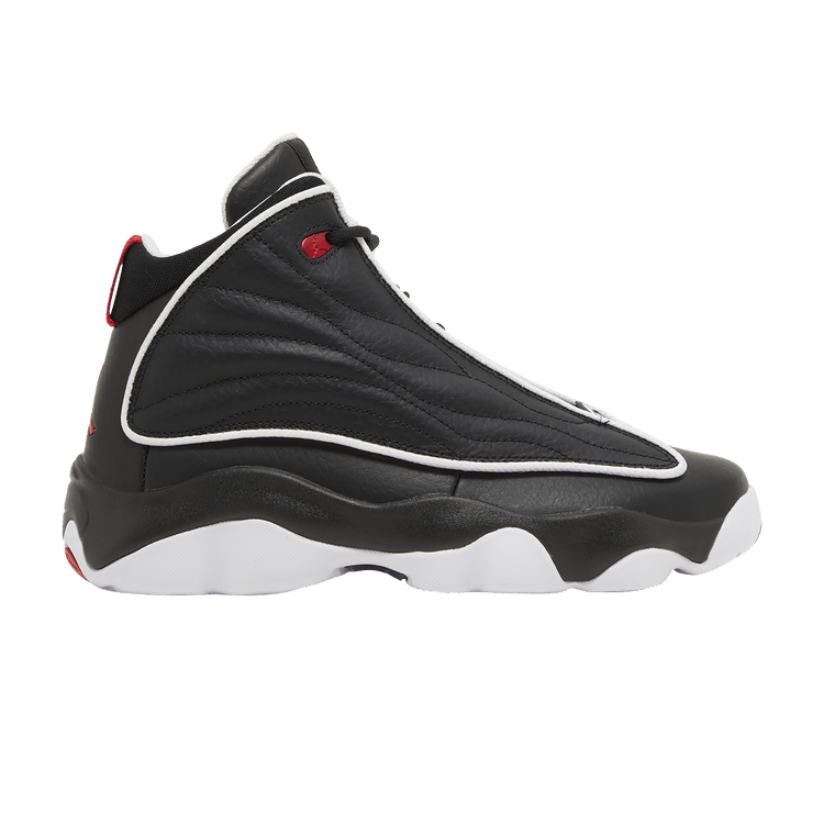 Jordan Pro Strong Black White University Red (GS)