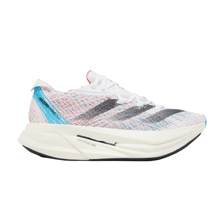 adidas Adizero Prime 2 Strung Cloud White Core Black Lucid Cyan