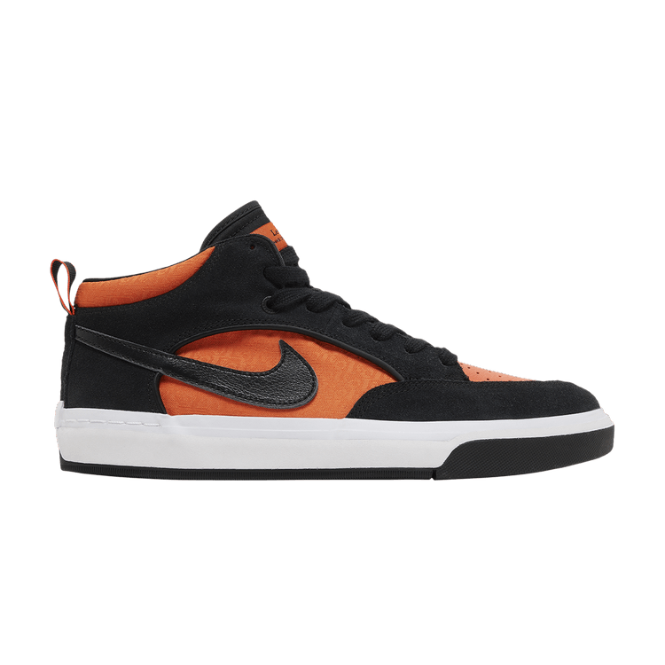 Nike SB React Leo Black Electro Orange