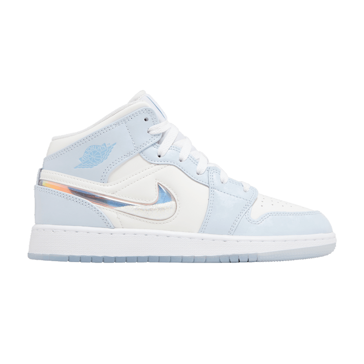 Jordan 1 Mid SE Glitter Swoosh (GS)