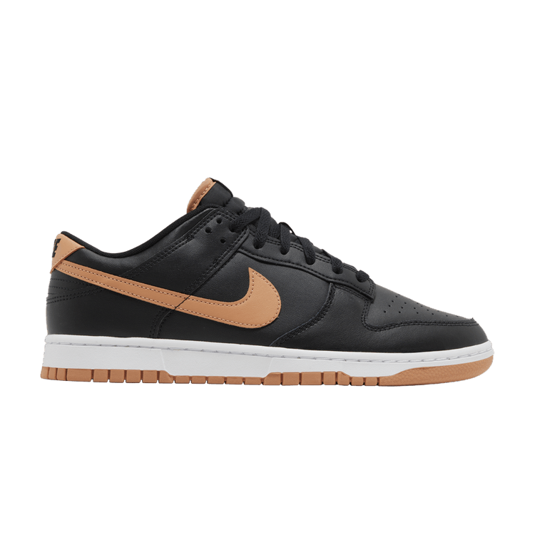 Nike Dunk Low Black Amber Brown