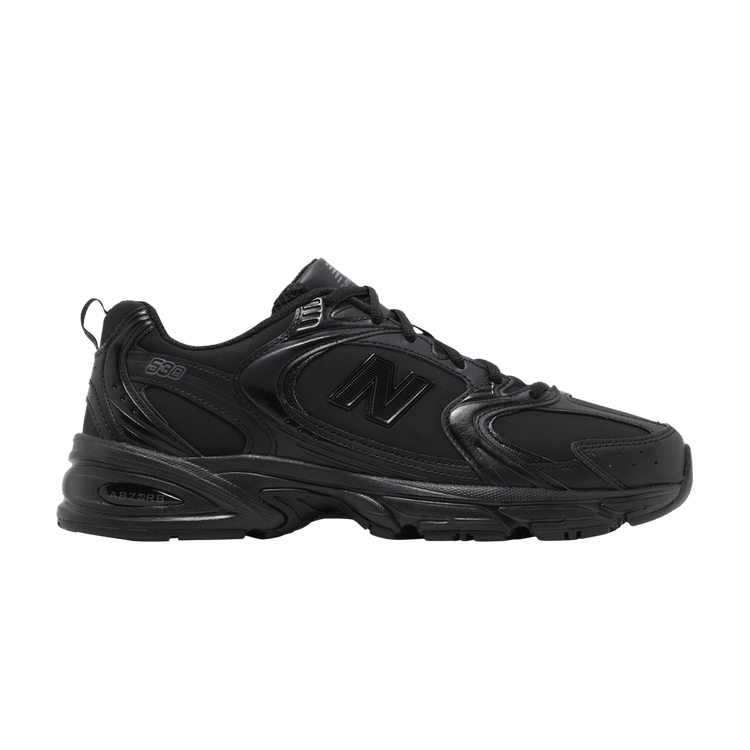 New Balance 530 Triple Black Leather