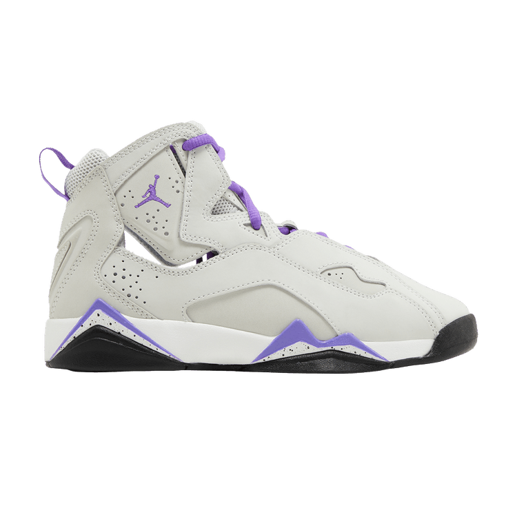 Jordan True Flight Light Base Grey White Black Purple Venom (GS)