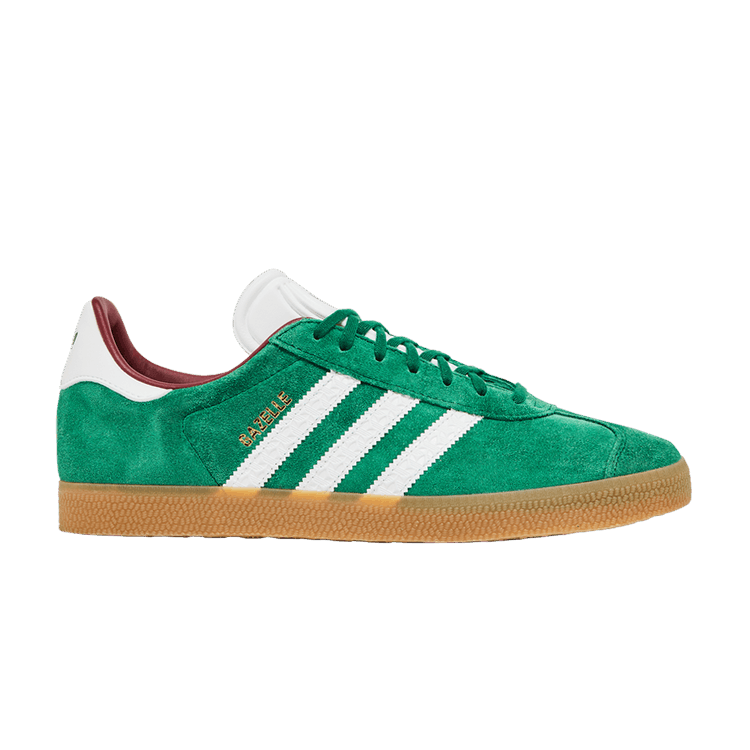 adidas Gazelle Collegiate Green Burgundy