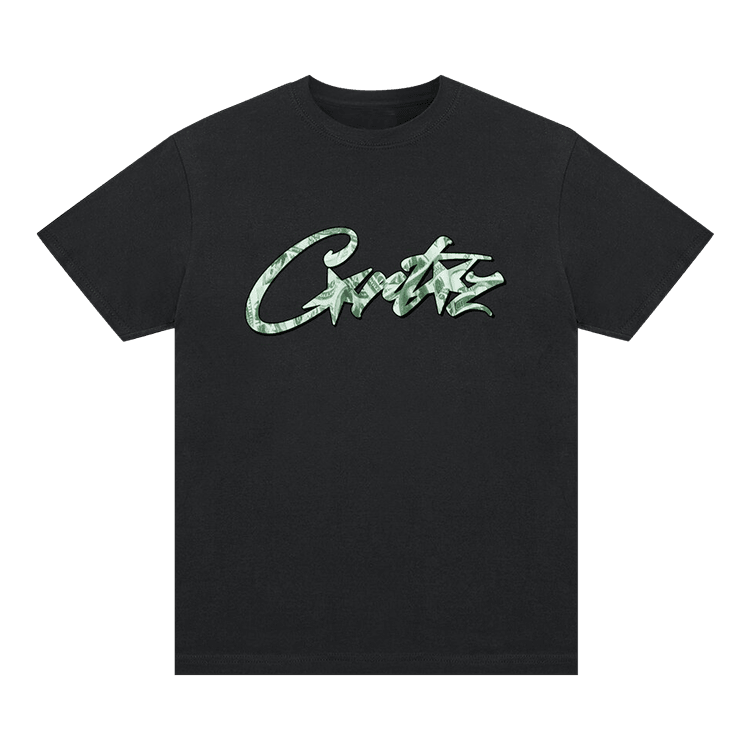 Corteiz Dollar Tee 'Black' - Side Kicks