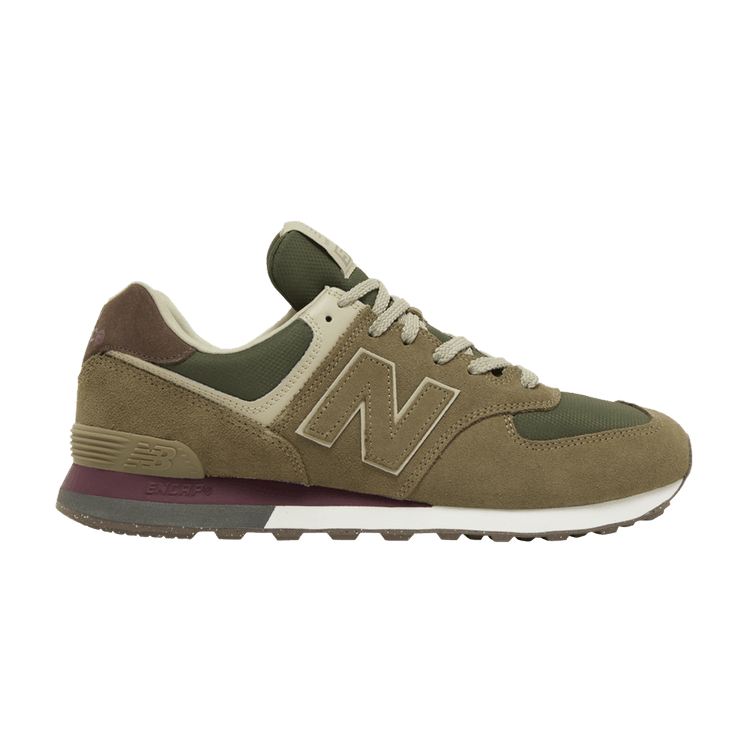 New Balance 574 Olive Bone