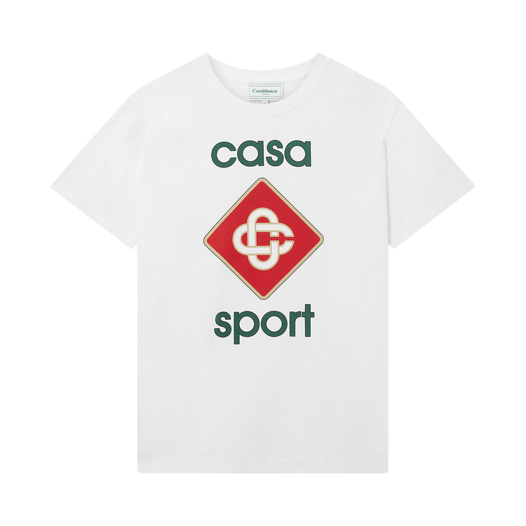 Casablanca Casa Sport Logo T-Shirt 'White'