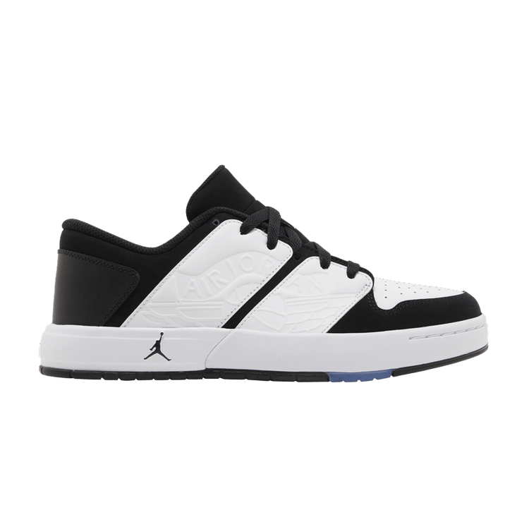 Jordan Nu Retro 1 Low White Black (GS)