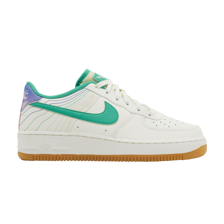 Nike Air Force 1 Low LV8 3 Heel Stitch Sail Stadium Green (GS)