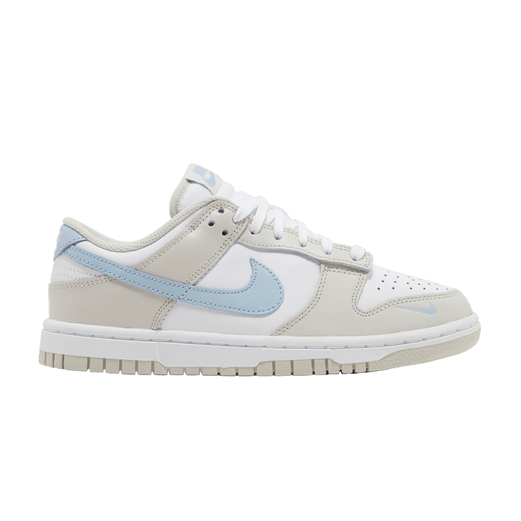 Nike Dunk Low Light Bone Armory Blue (Women's)