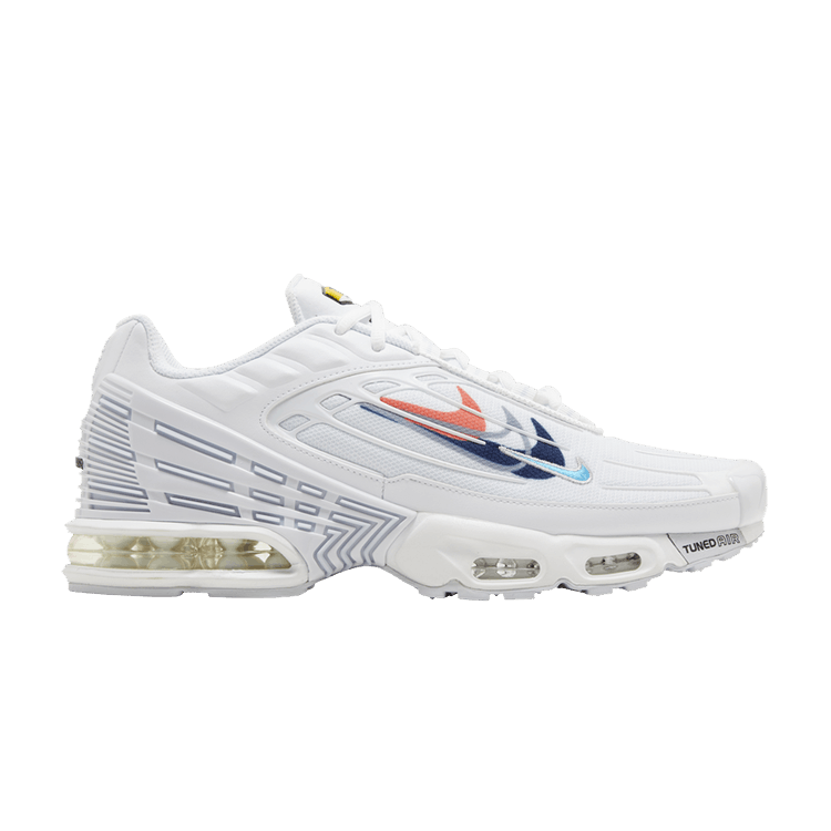 Nike Air Max Plus 3 Multi Swoosh White Midnight Navy