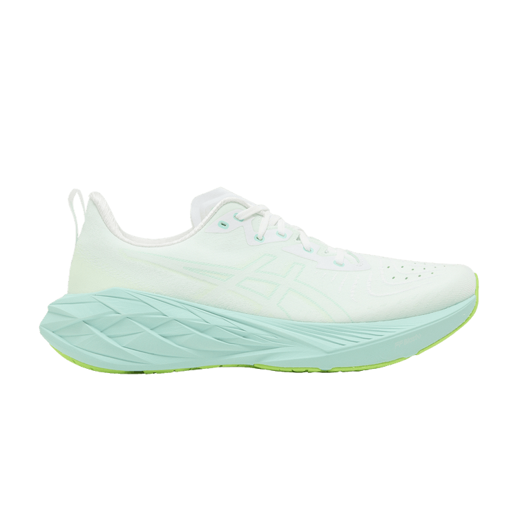 ASICS Novablast 4 White Illuminate Mint