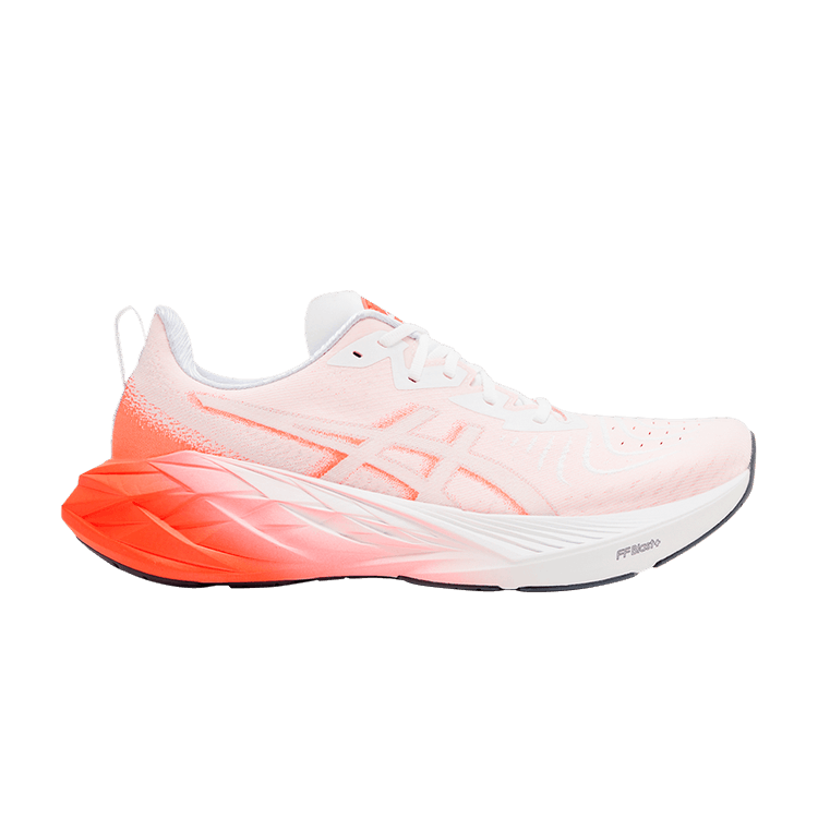 ASICS Novablast 4 White Sunrise Red