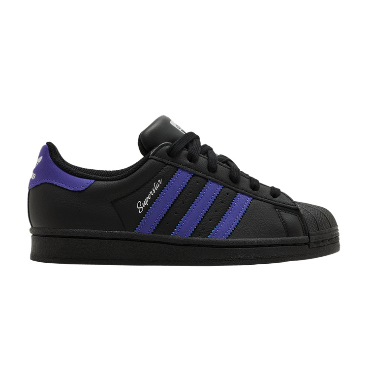 adidas Superstar Core Black Energy Ink Silver Metallic (Women's)