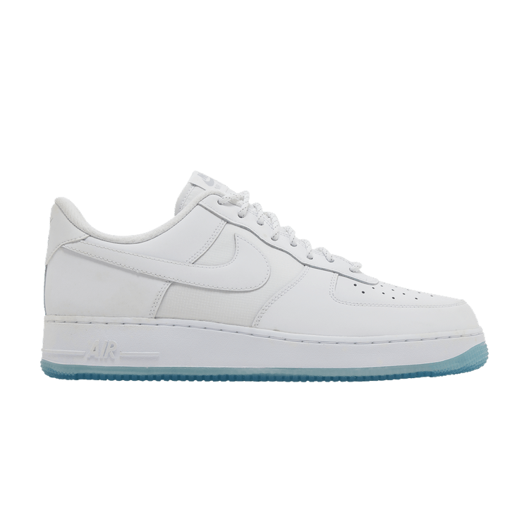 Nike Air Force 1 Low '07 White Ice Blue Sole