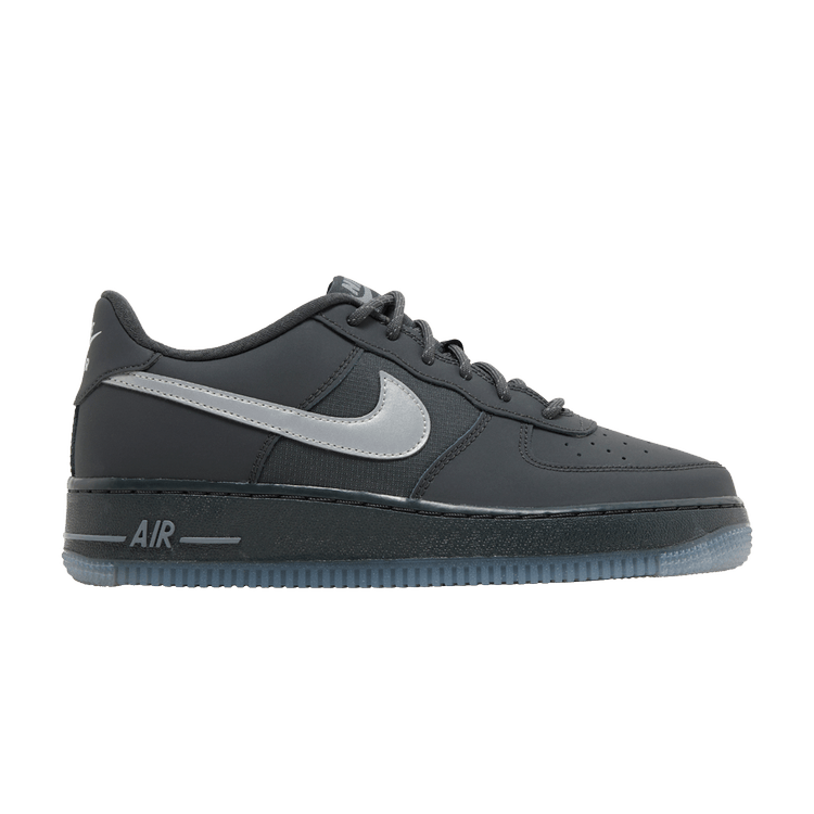 Nike Air Force 1 Low Anthracite Reflective Silver (GS)