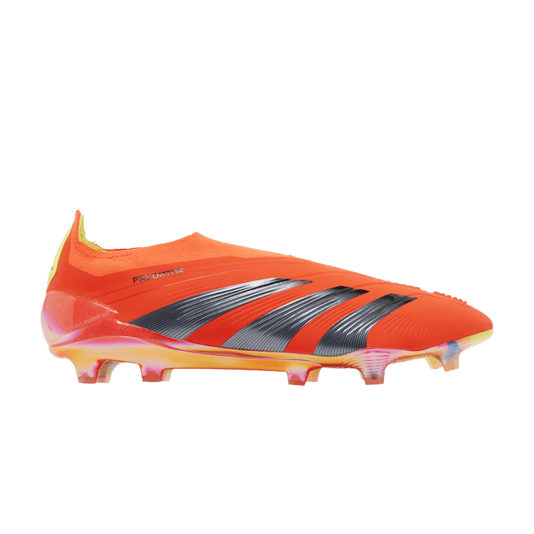 adidas Predator Elite Laceless FG Solar Red Core Black Team Solar Yellow