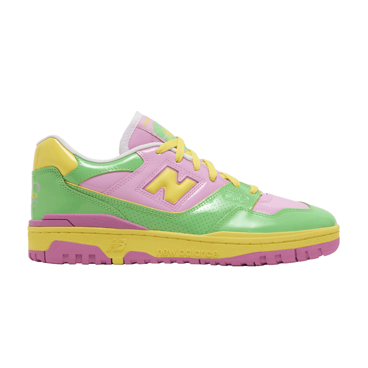 New Balance 550 Y2K Patent Leather Pack Pink Green