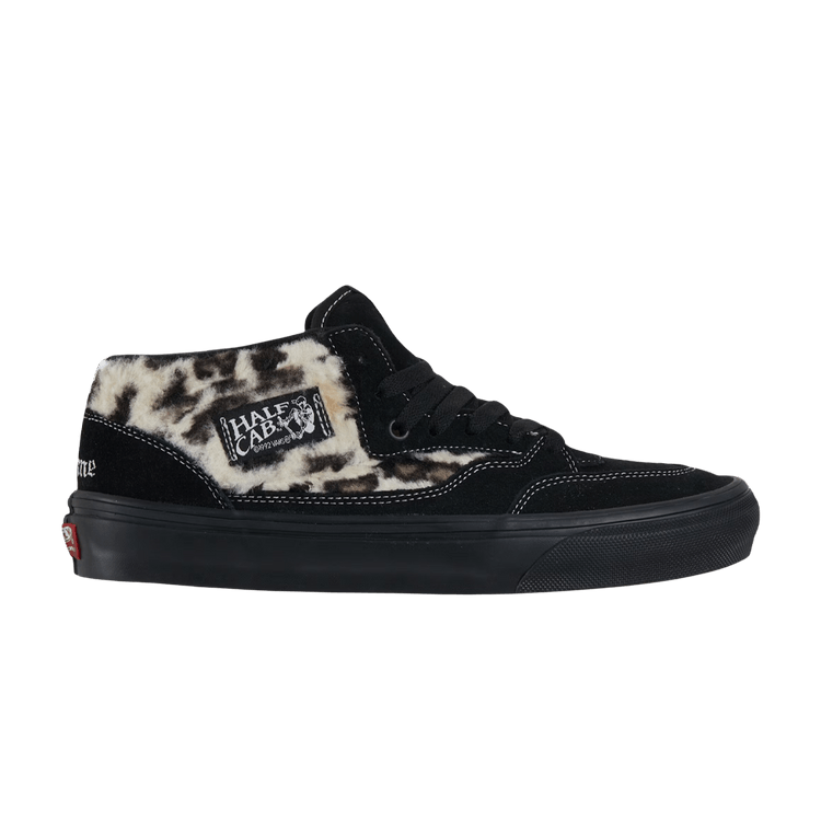 Vans Half Cab Supreme Leopard Black