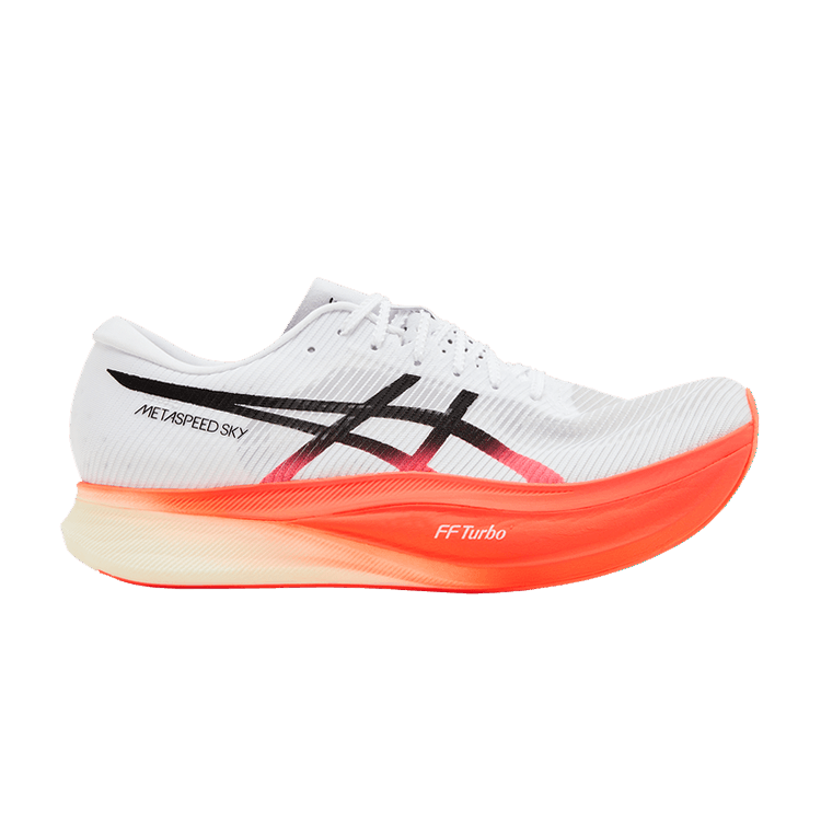 ASICS Metaspeed Sky+ White Sunrise Red