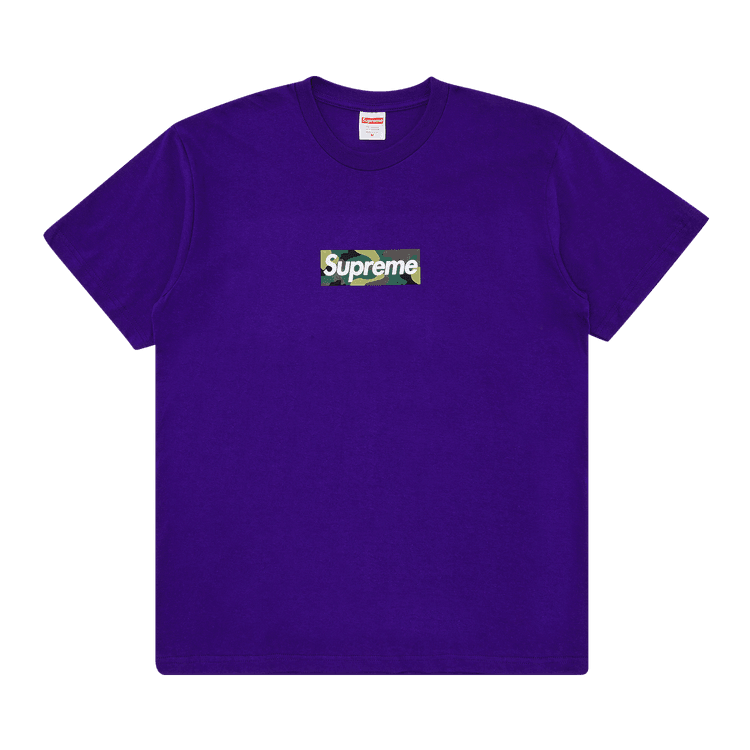 Supreme Box Logo Tee 'Purple' - Side Kicks