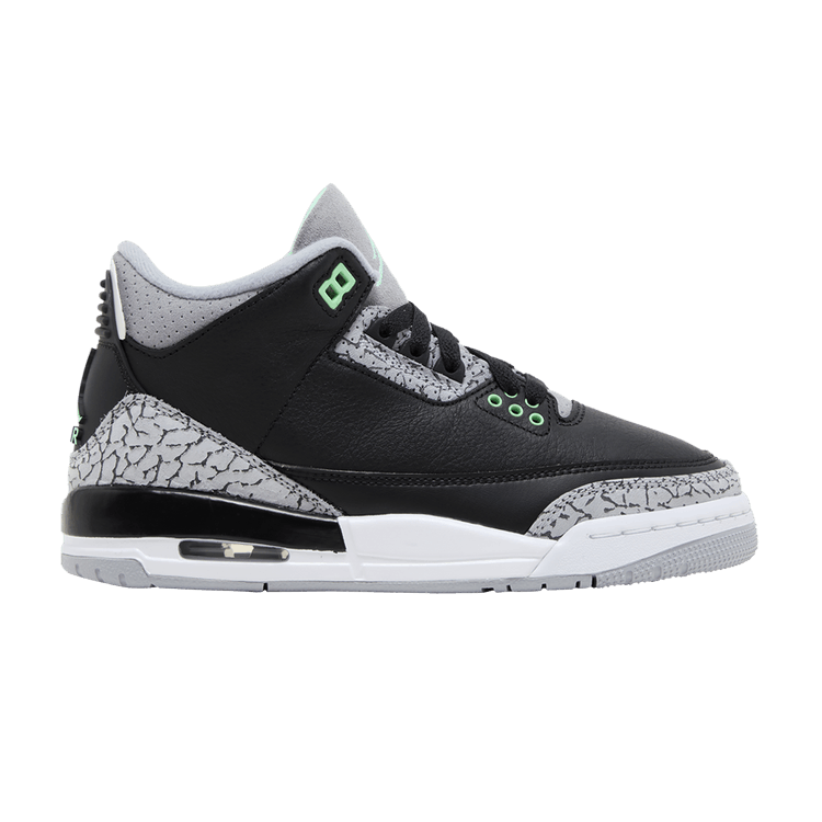 Jordan 3 Retro Green Glow (GS)