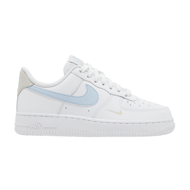 Nike Air Force 1 Low White Light Armory Blue Mini Swoosh (Women's)