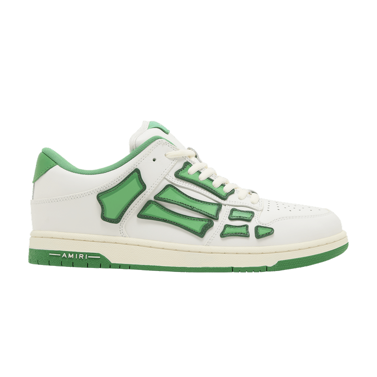 AMIRI Skel Low Top White Green