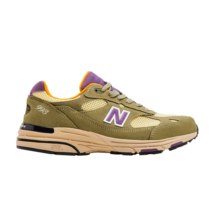 New Balance 993 MiUSA Teddy Santis Olive Leaf Maize