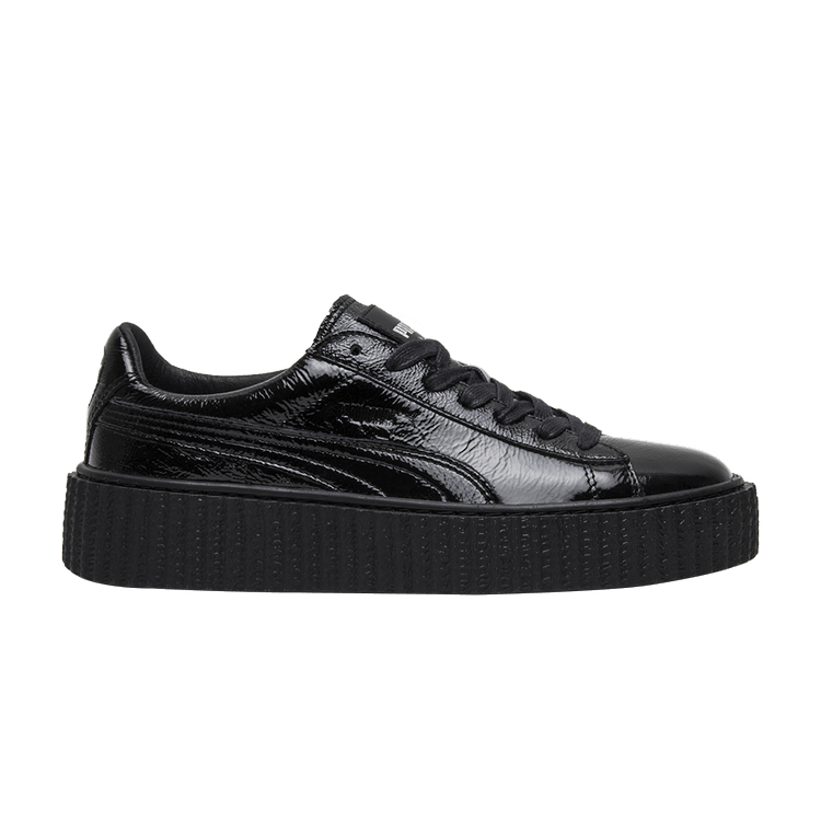 Puma Creeper Rihanna Fenty Cracked Leather Black (Women's)