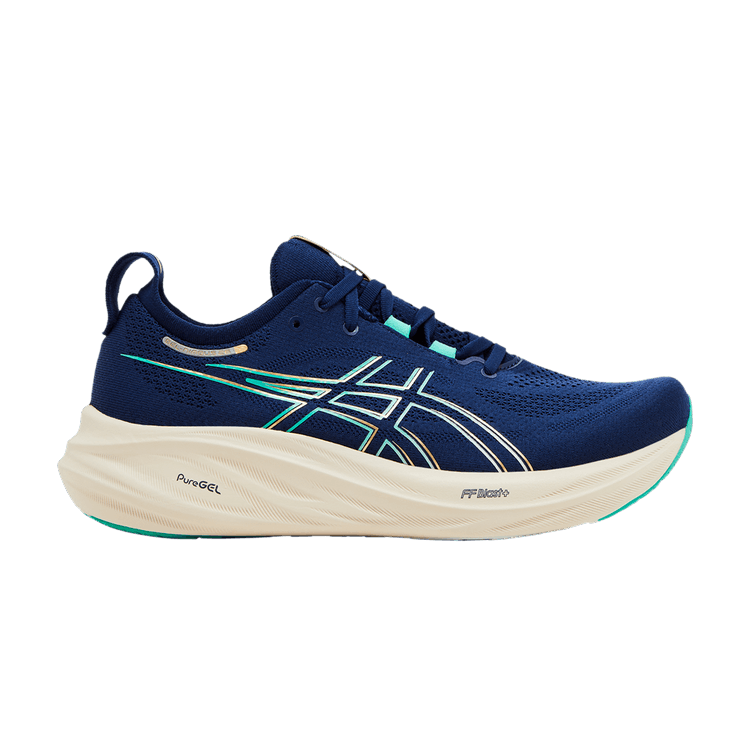 ASICS Gel-Nimbus 26 Blue Expanse Aurora Green (Women's)