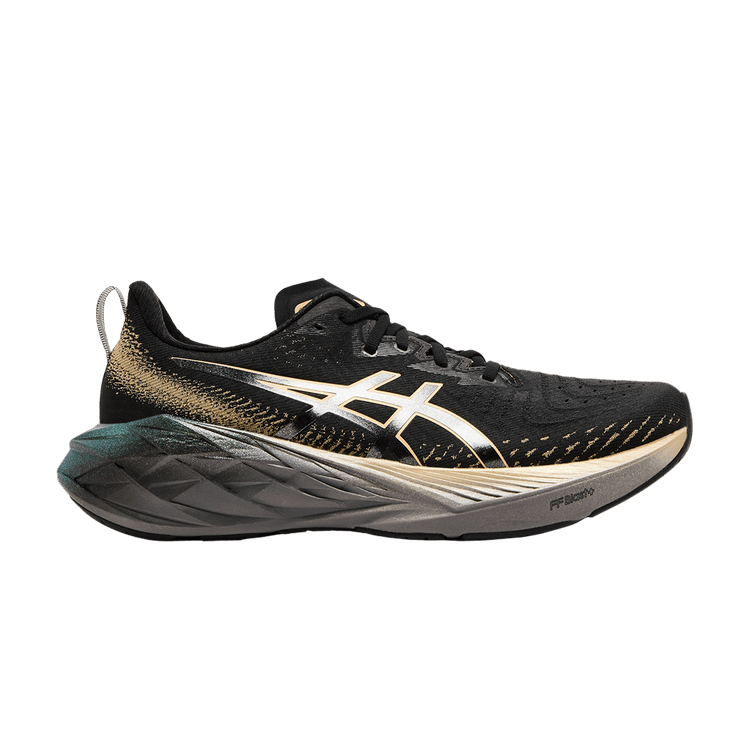 ASICS Novablast 4 Platinum Black Champagne