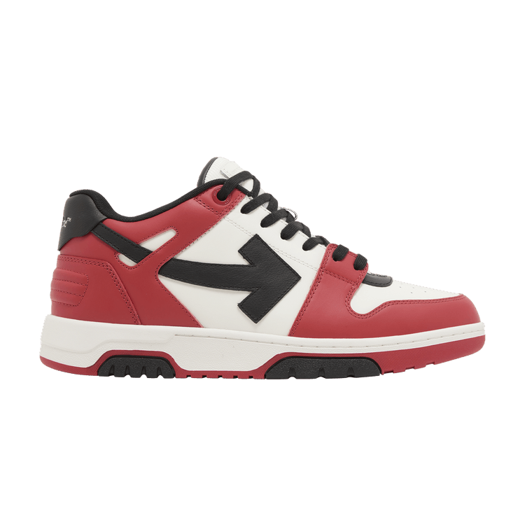 OFF-WHITE Out Of Office OOO Low Tops Red Black (2024)