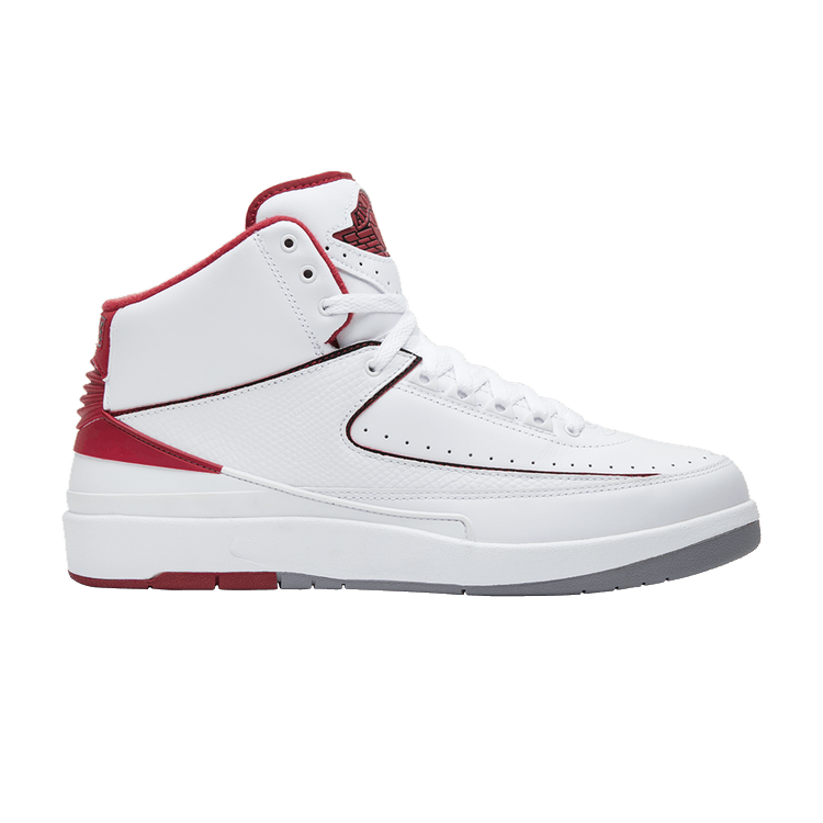 Jordan 2 Retro White Red (2014)