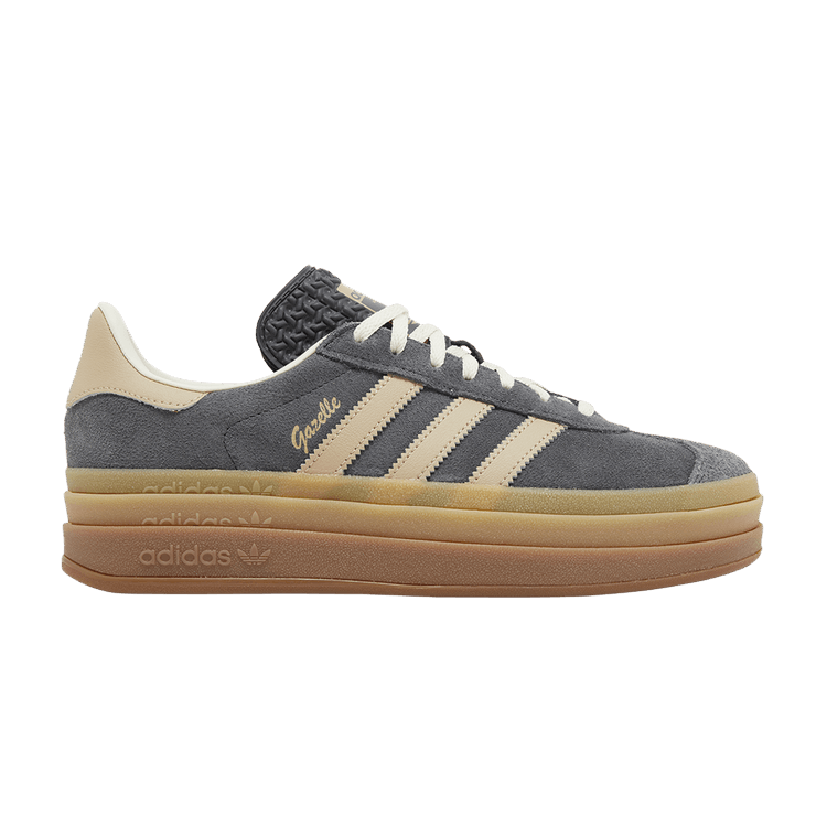 adidas Gazelle Bold Grey Magic Beige Gum (Women's)