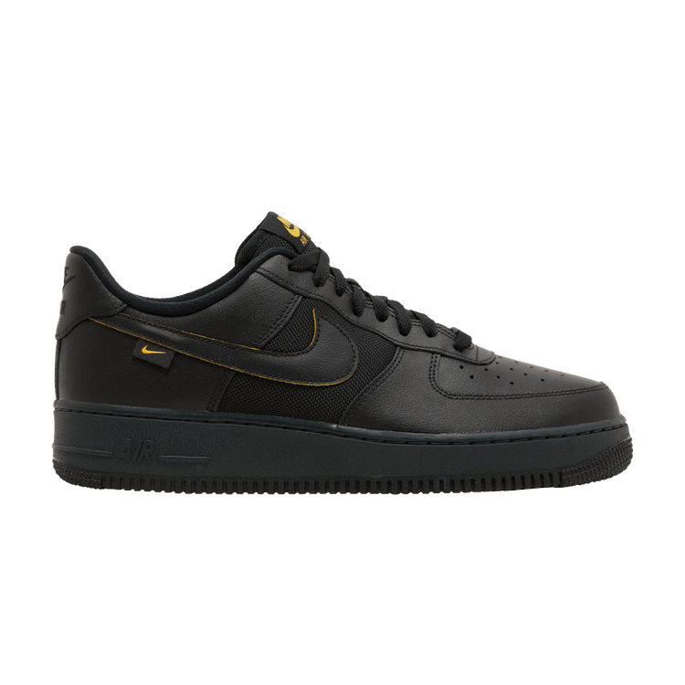 Nike Air Force 1 Low '07 Ballistic Mesh Black University Gold