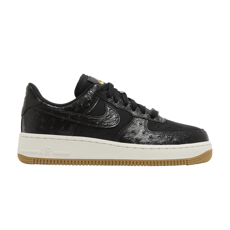 Nike Air Force 1 Low '07 Black Ostrich Gum (Women's)