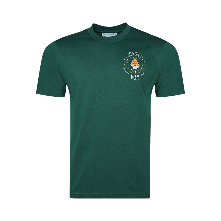 Casablanca Casa Way Printed T-Shirt 'Evergreen'