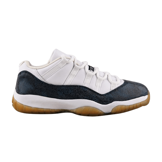 Jordan 11 Low Navy Snakeskin (2001)