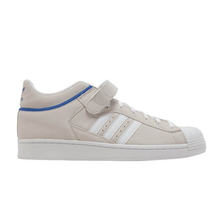 adidas Pro Shell ADV Crystal White Cloud White Royal Blue