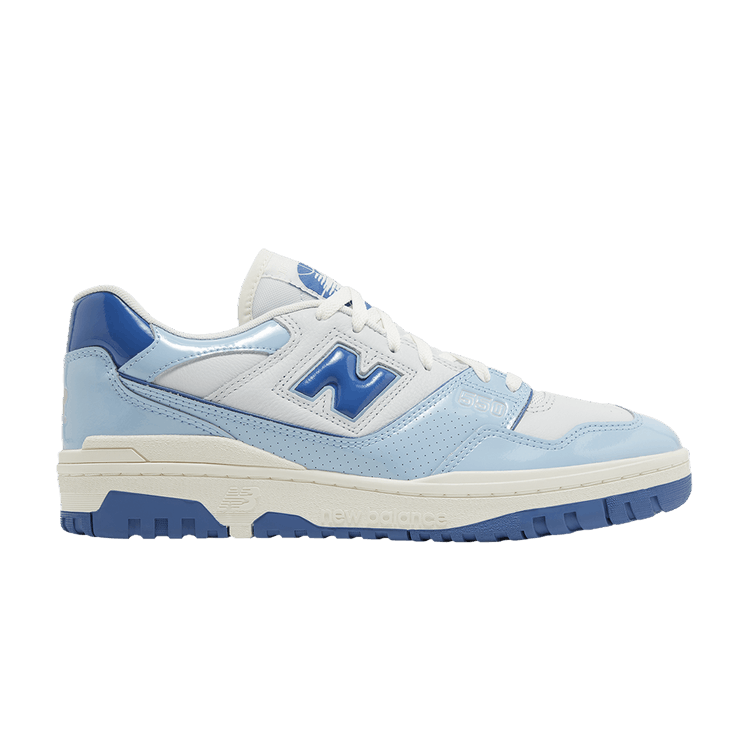 New Balance 550 Chrome Blue Patent