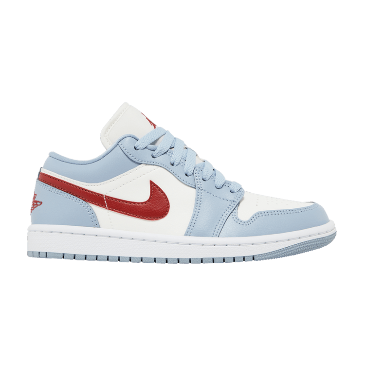 Jordan 1 Low Blue Whisper Dune Red (Women's)