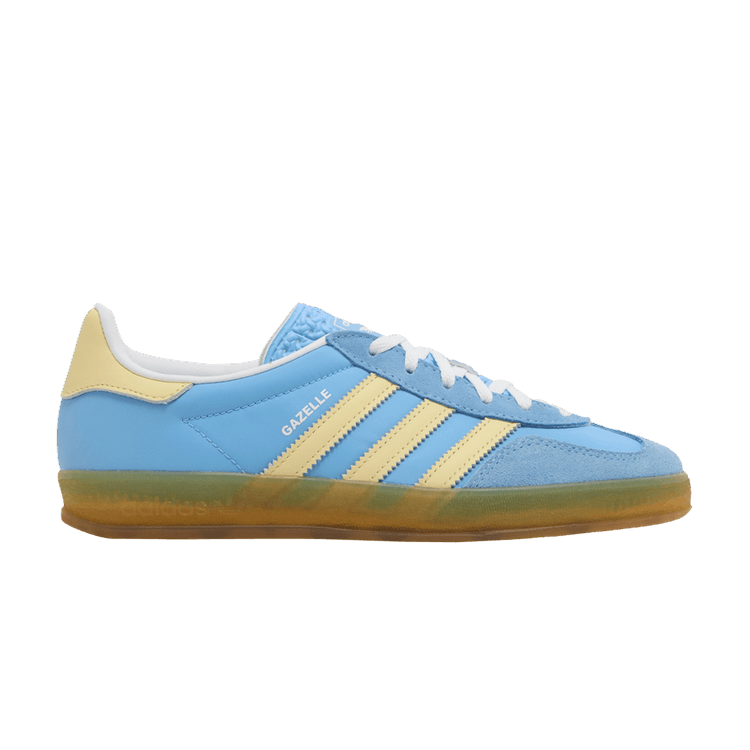 adidas Gazelle Indoor Semi Blue Burst Almost Yellow (Women's)