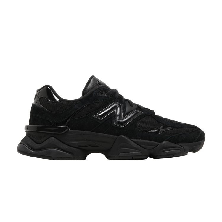 New Balance 9060 Triple Black Patent