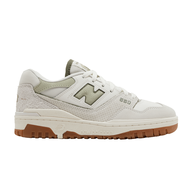 New Balance 550 White Olive Gum (Women's)