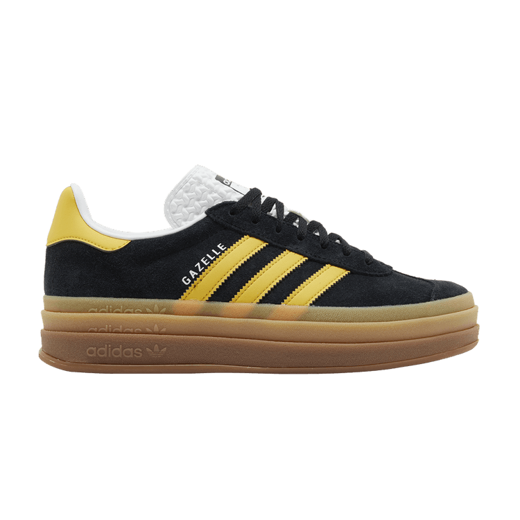 adidas Gazelle Bold Black Bold Gold (Women's)