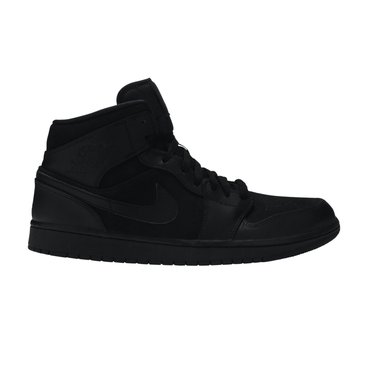 Jordan 1 Mid Triple Black (2014)