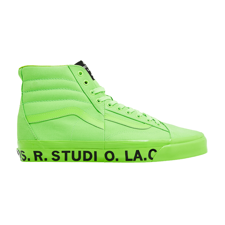 Vans OTW Sk8-Hi Clash the Wall SR. Studio LA. CA Green Gecko