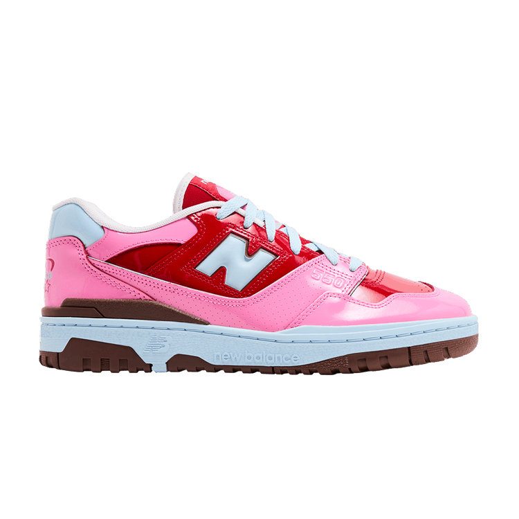 New Balance 550 Y2K Patent Leather Pack Red Pink